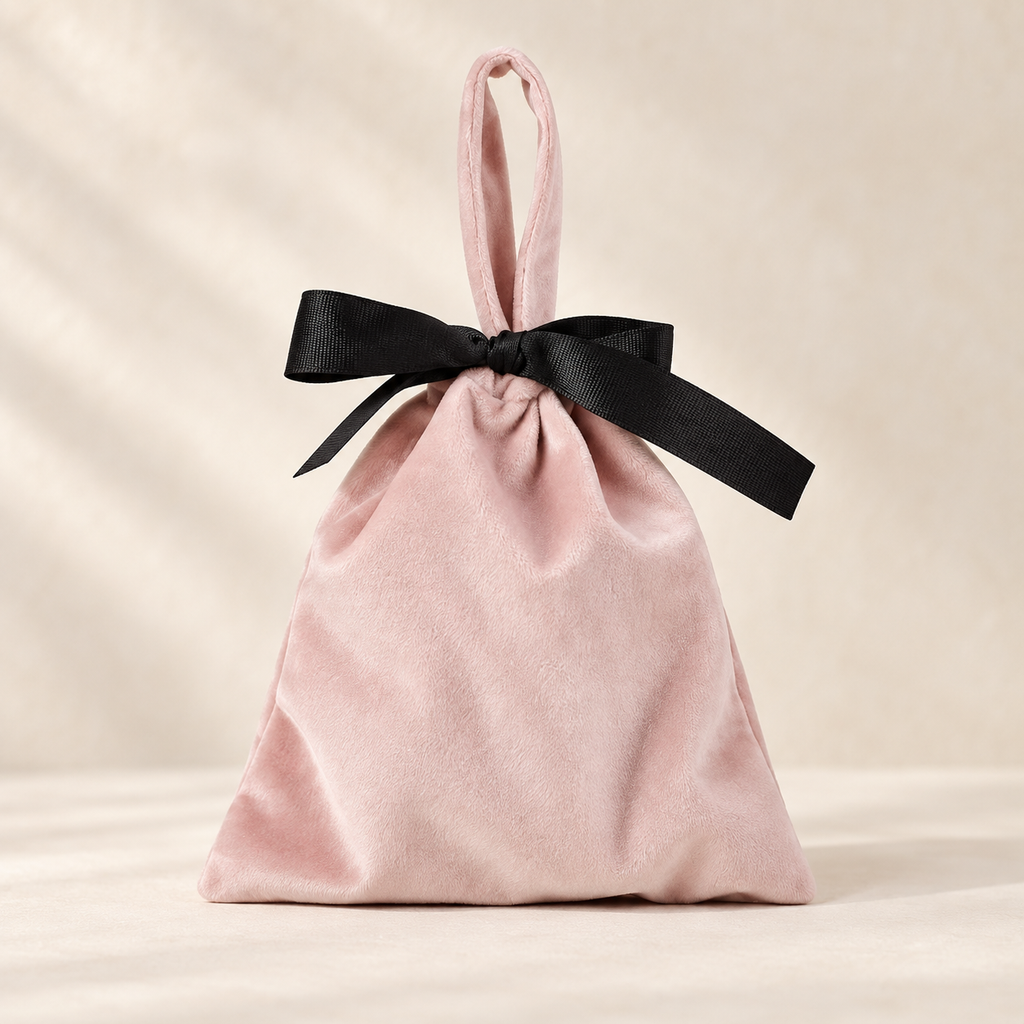 Gift-Ready Velvet Puzzle Bag