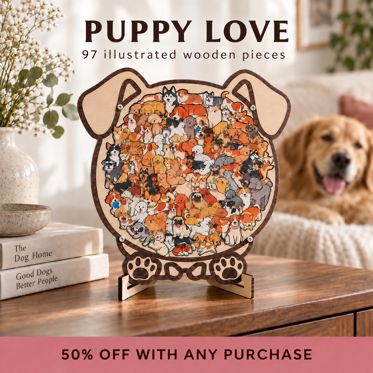 Dog Lovers Puzzle Portraits™