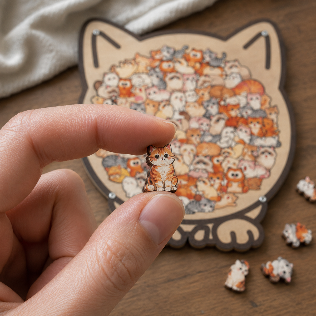 Cat Lovers Puzzle Portraits™