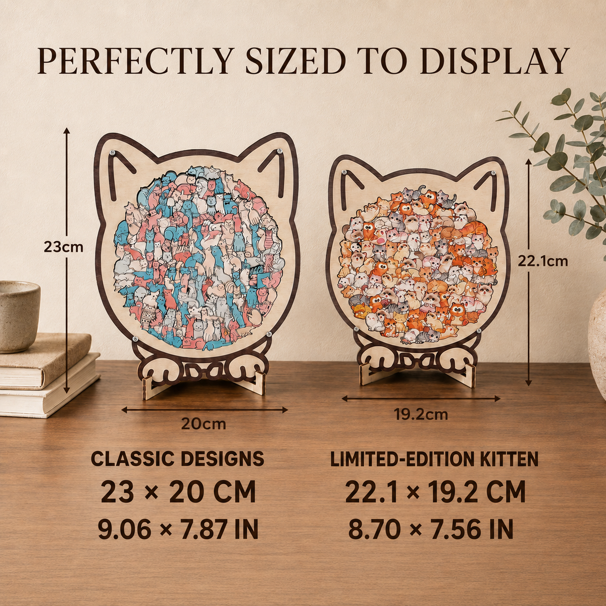 Cat Lovers Puzzle Portraits™