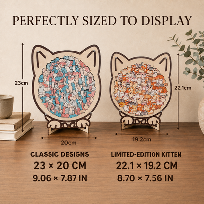 Cat Lovers Puzzle Portraits™