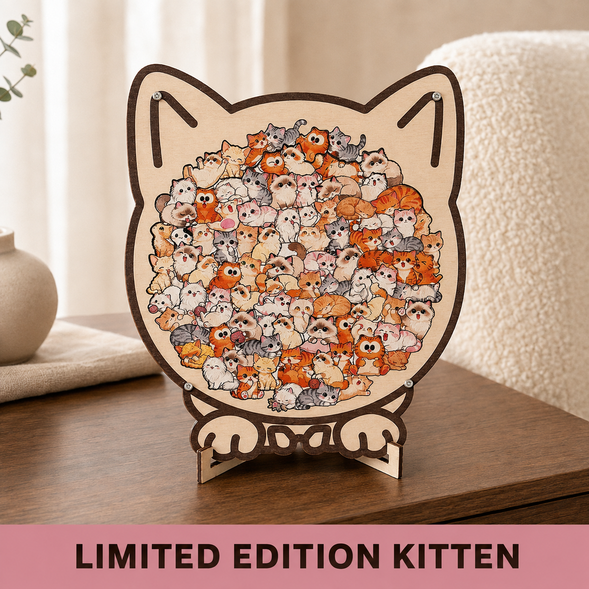 Cat Lovers Puzzle Portraits™