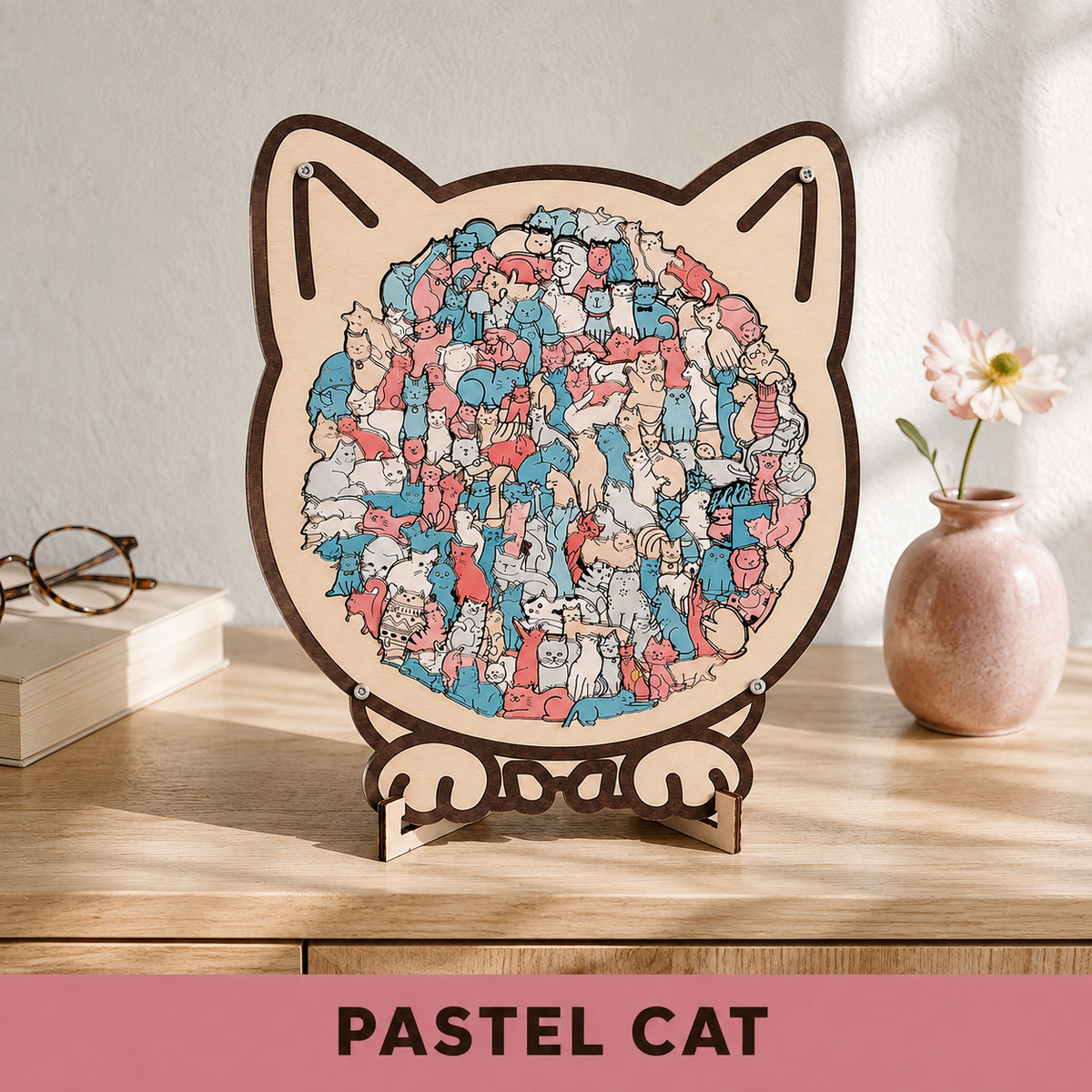 Cat Lovers Puzzle Portraits™