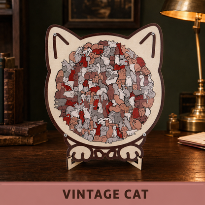 Cat Lovers Puzzle Portraits™