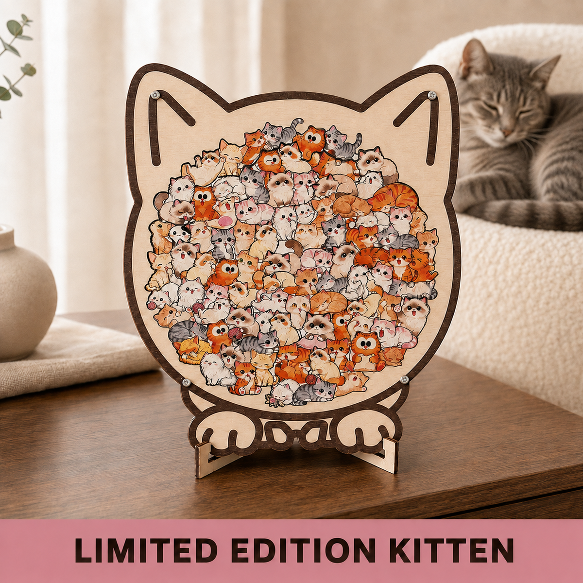 Cat Lovers Puzzle Portraits™