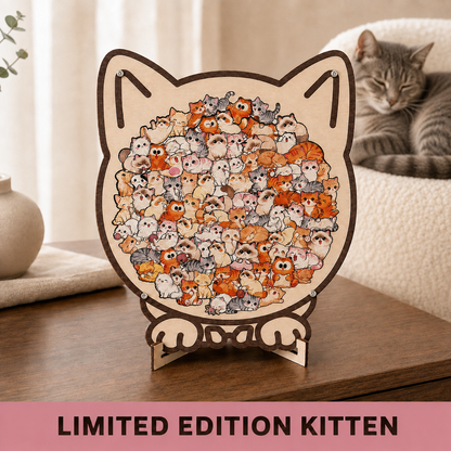 Cat Lovers Puzzle Portraits™