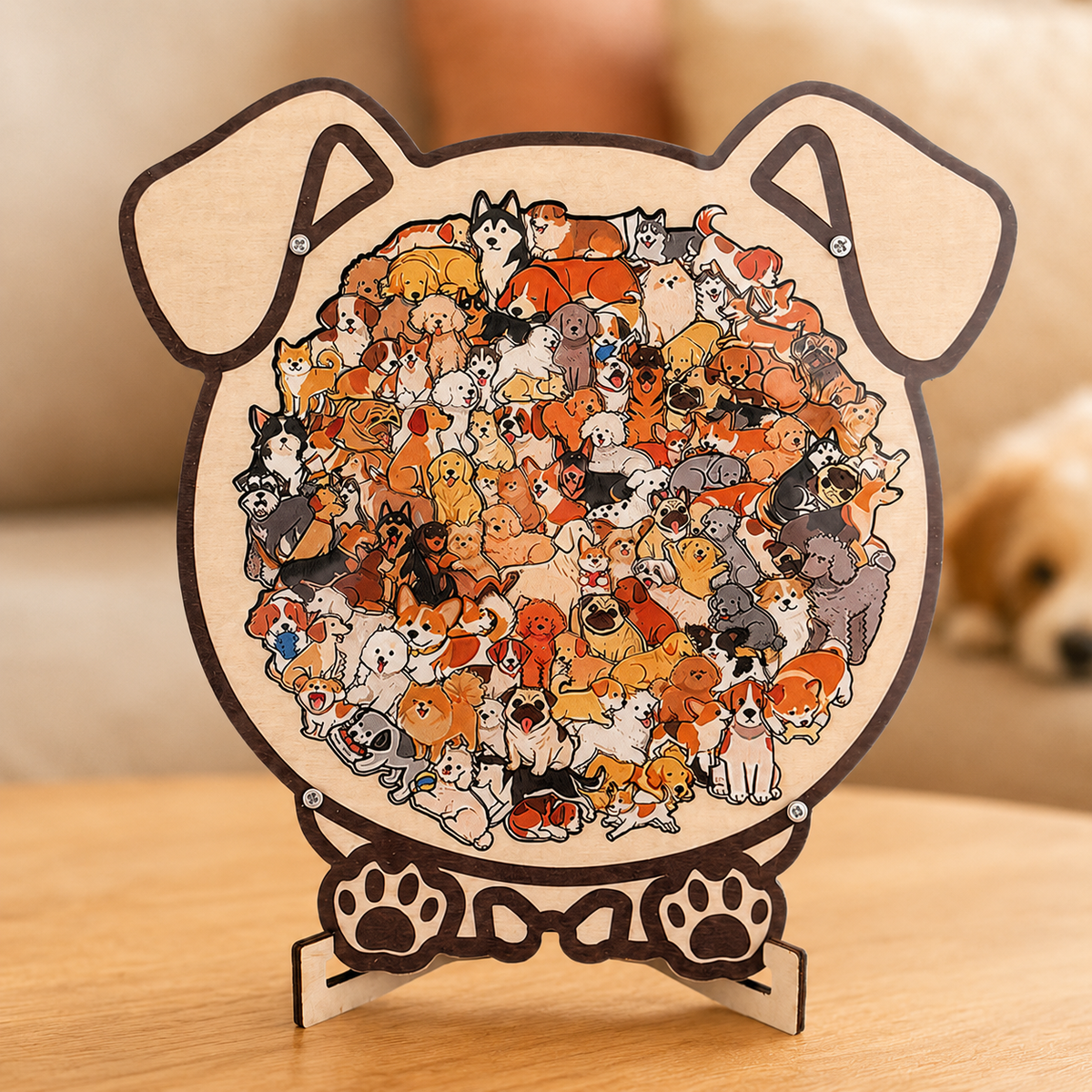 Puppy Love Puzzle Portrait™