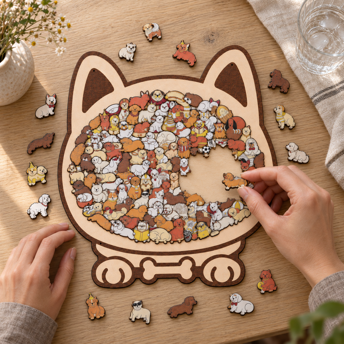 Dog Lovers Puzzle Portraits™