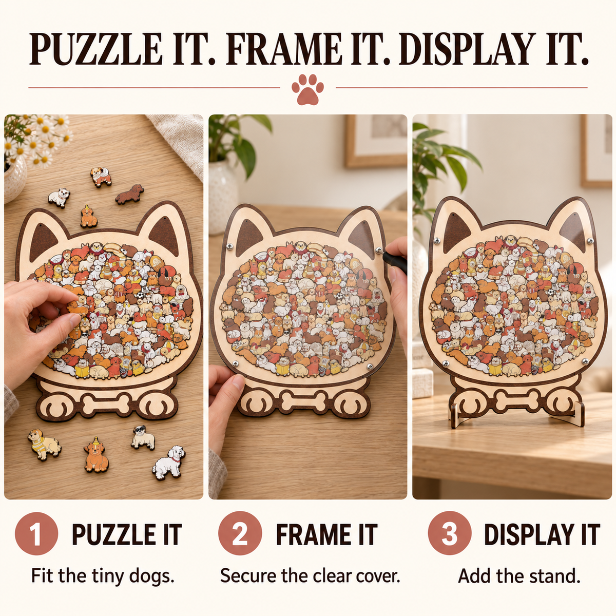 Dog Lovers Puzzle Portraits™